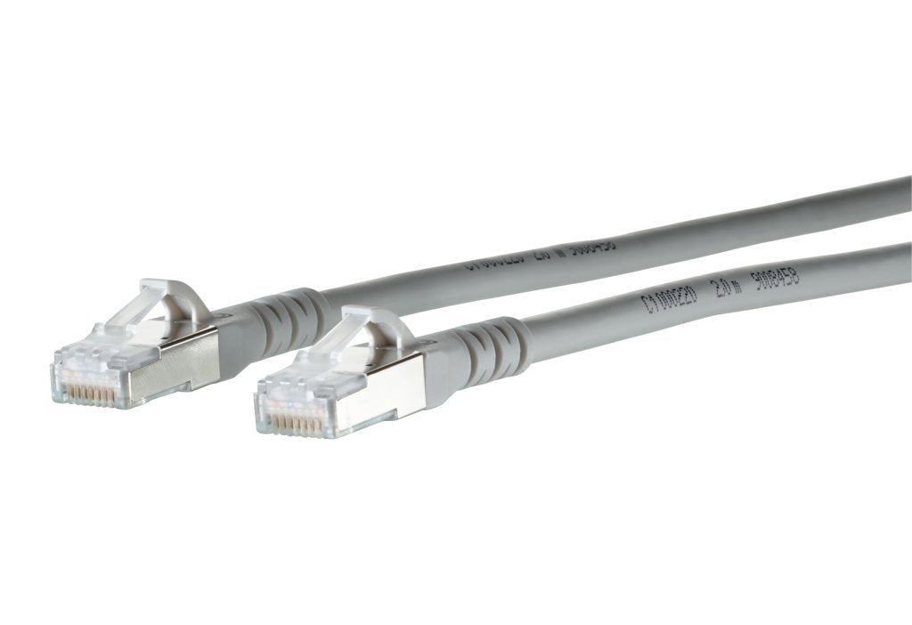 Metz Connect Cable De Red Cat.6a Awg 26 Grau 0.3m