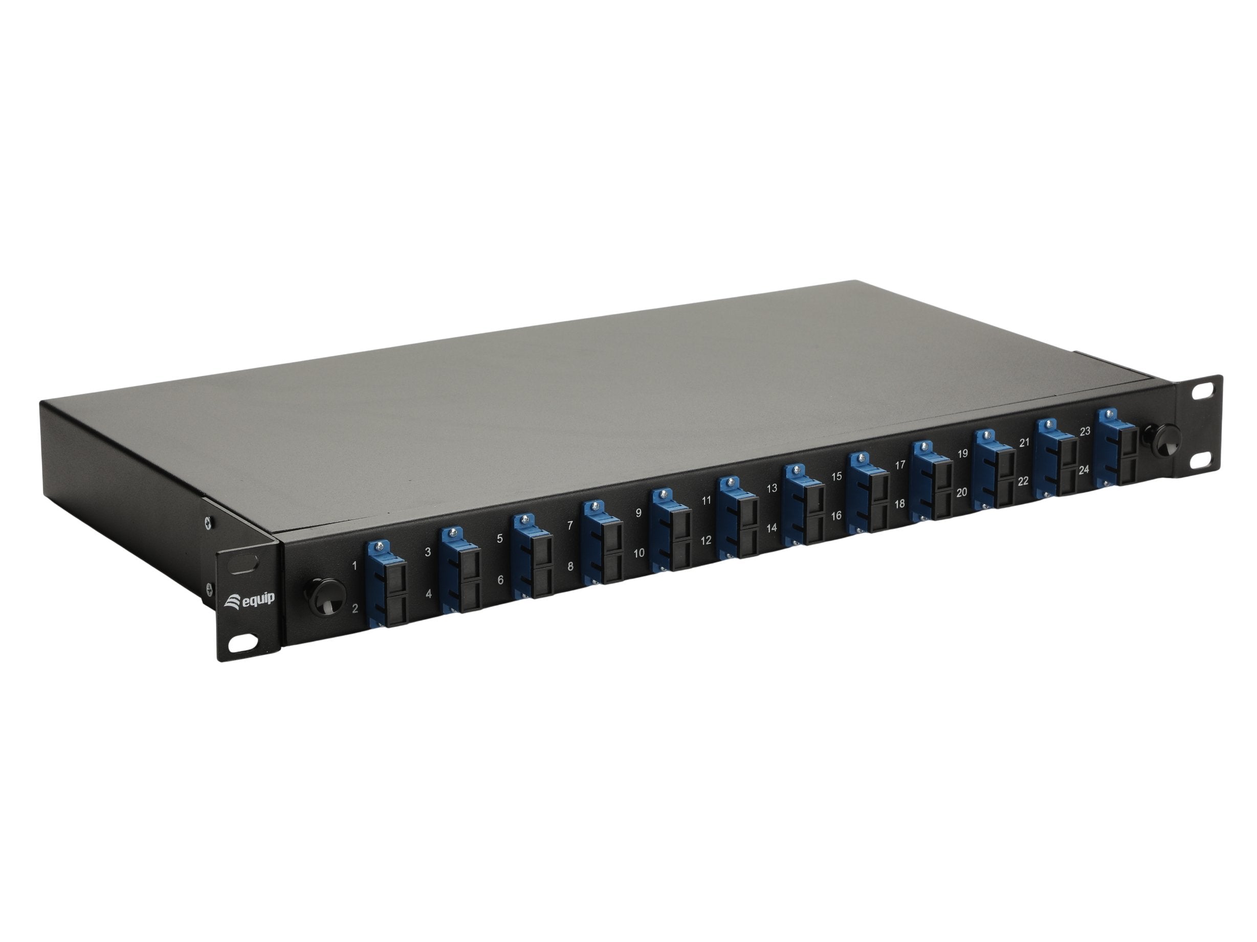 Equip Lwl-Spleisskamen 12-Port Sc-Duplex Os2 1u Komplett Sw