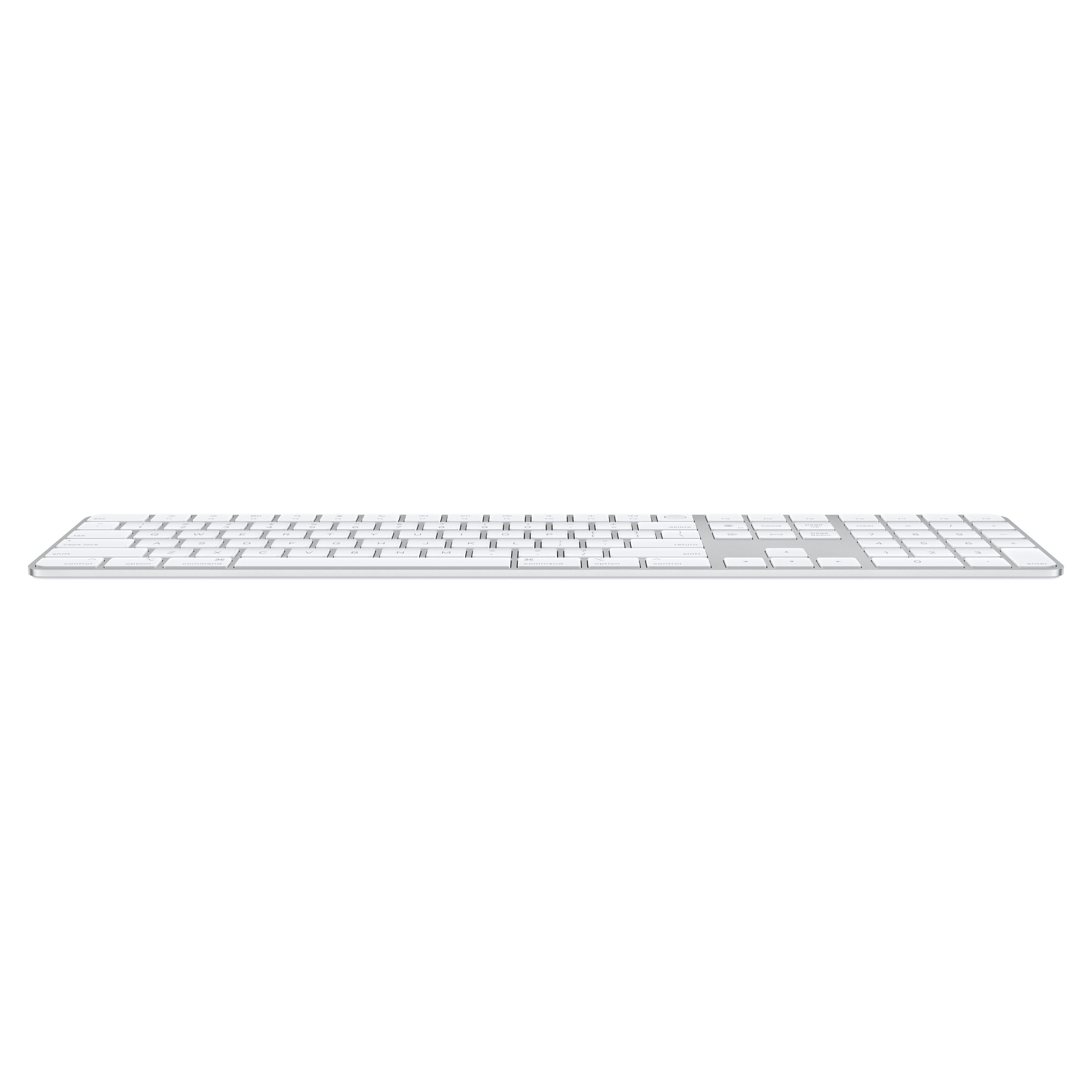 Teclado Inalámbrico Apple Magic Keyboard Con Touch Id Teclado Numérico Plata