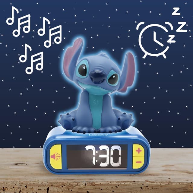 EAN 3380743102139 - Lexibook Stitch Reloj despertador digital Azul imagen 4