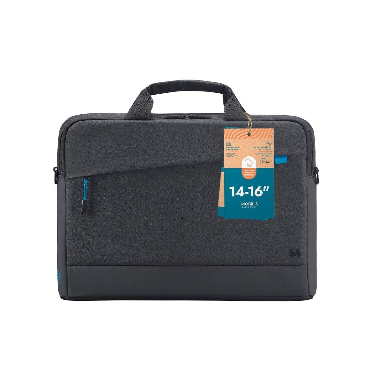 EAN 3700992529165 - Mobilis 025028 maletines para portátil 40,6 cm (16") Maletín Negro imagen 3