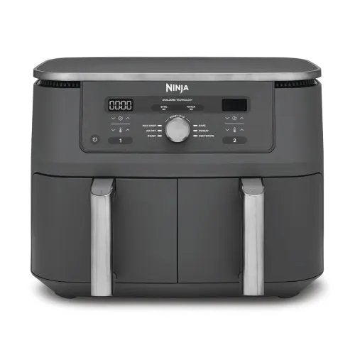 EAN 622356322676 - Ninja DZ400EU freidora Doble 9,5 L Independiente 2470 W Freidora de aire caliente Gris imagen 1