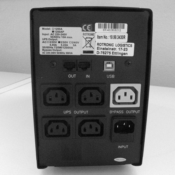 Value Ups 1200 - Line Interaktive Usv Mit Usb Port