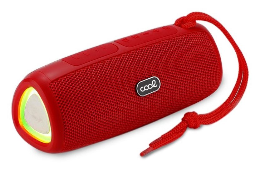 Altavoz Bluetooth Cool Joy 12w Rojo