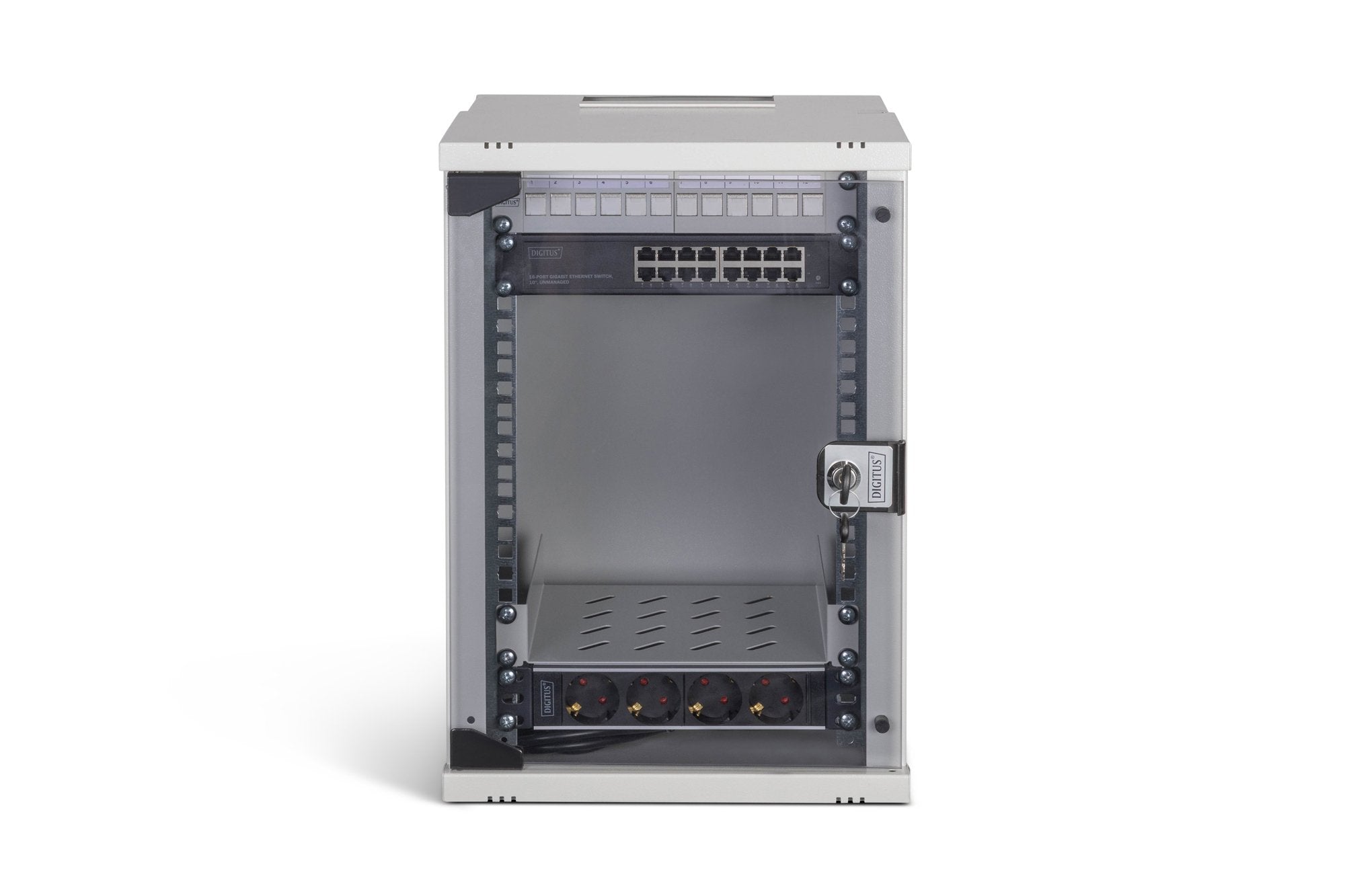 EAN 4016032499428 - Digitus DN-49102-SET armario rack Bastidor de pared Gris imagen 3