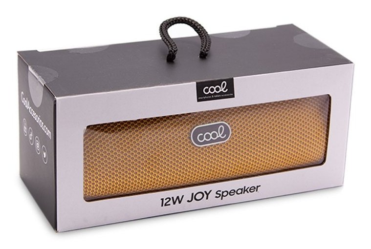 Altavoz Bluetooth Cool Joy 12w Mostaza