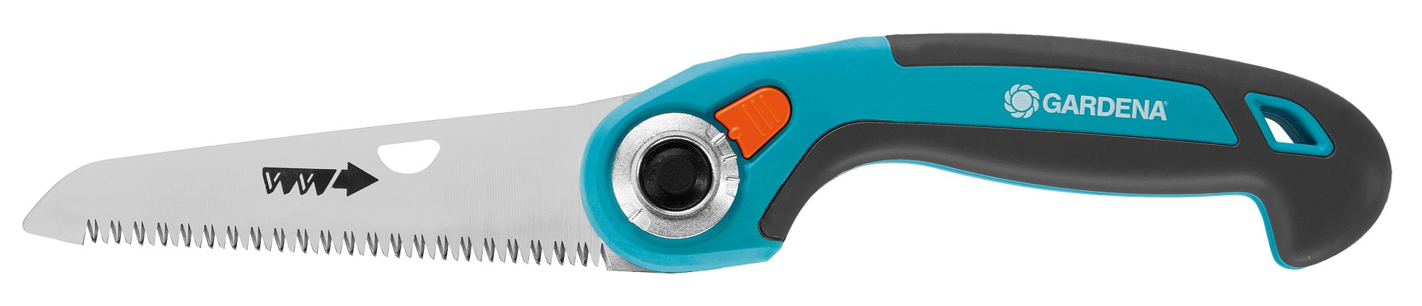 Gardena 8742-20 Sierra Serrucho Negro, Azul, Acero Inoxidable
