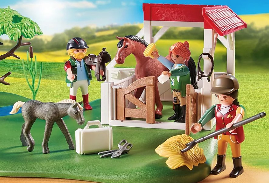 Playmobil My Figures : Rancho Caballos