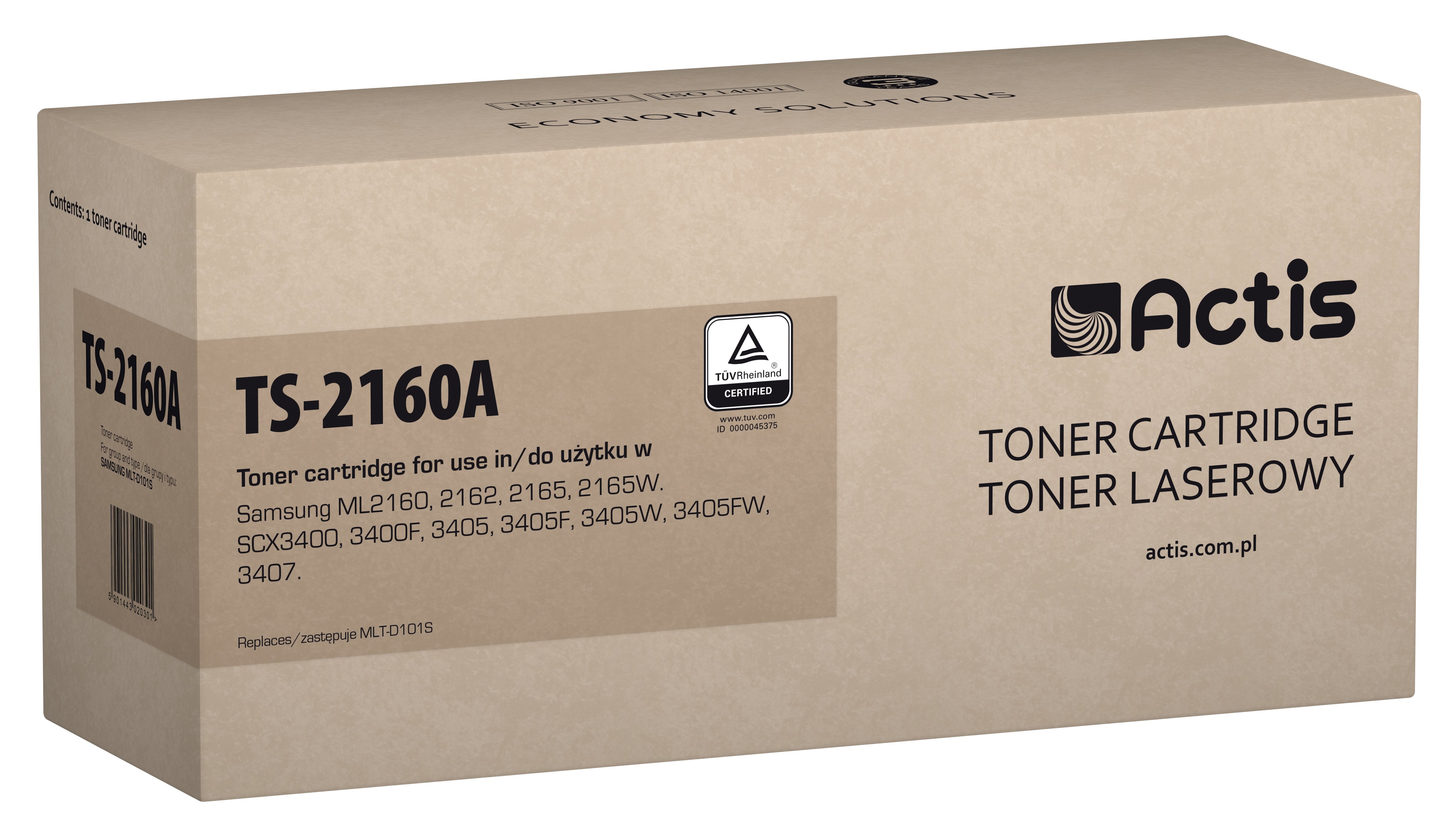 EAN 5901443020301 - Actis TS-2160A cartucho de tóner 1 pieza(s) Compatible imagen 1