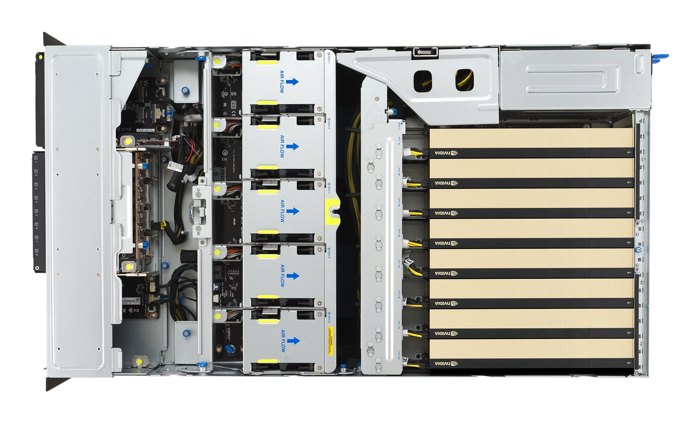 EAN 4711636035514 - ASUS ESC8000A-E13 LGA 6096 Bastidor (4U) Plata imagen 9