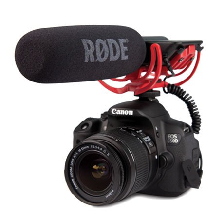 Røde Videomic Rycote Micrófono Para Cámara Digital Negro