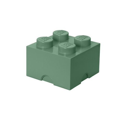Room Copenhagen Lego Storagge Brick 4 Caja De Almacenaje Verde