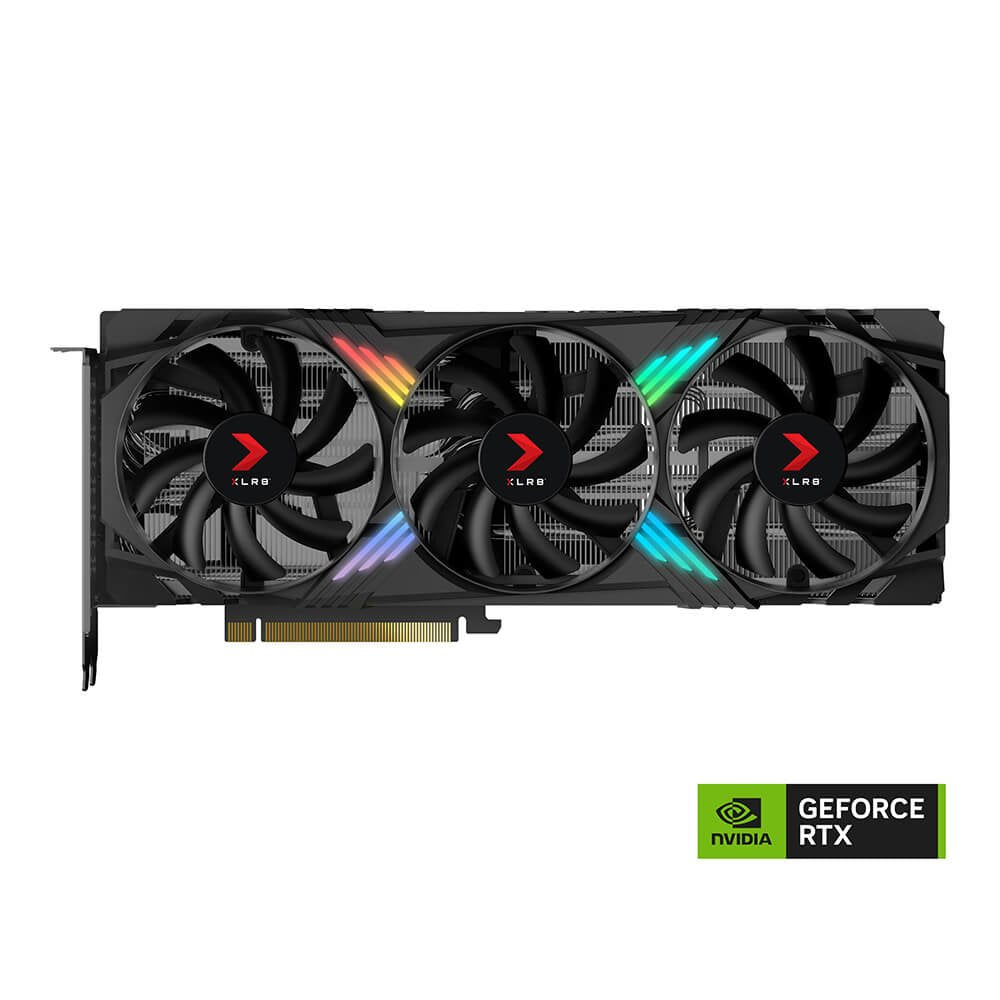 Tarjeta Vga Pny Geforce Rtx 4070 Super 12gb Gddr6x Xlr8 Gaming Verto Epic-X Rgb Vcg4070s12tfxxpb1-O 3xdp 1.4a Hdmi 2.1 Overclockeado 3 Fan Dlss 3