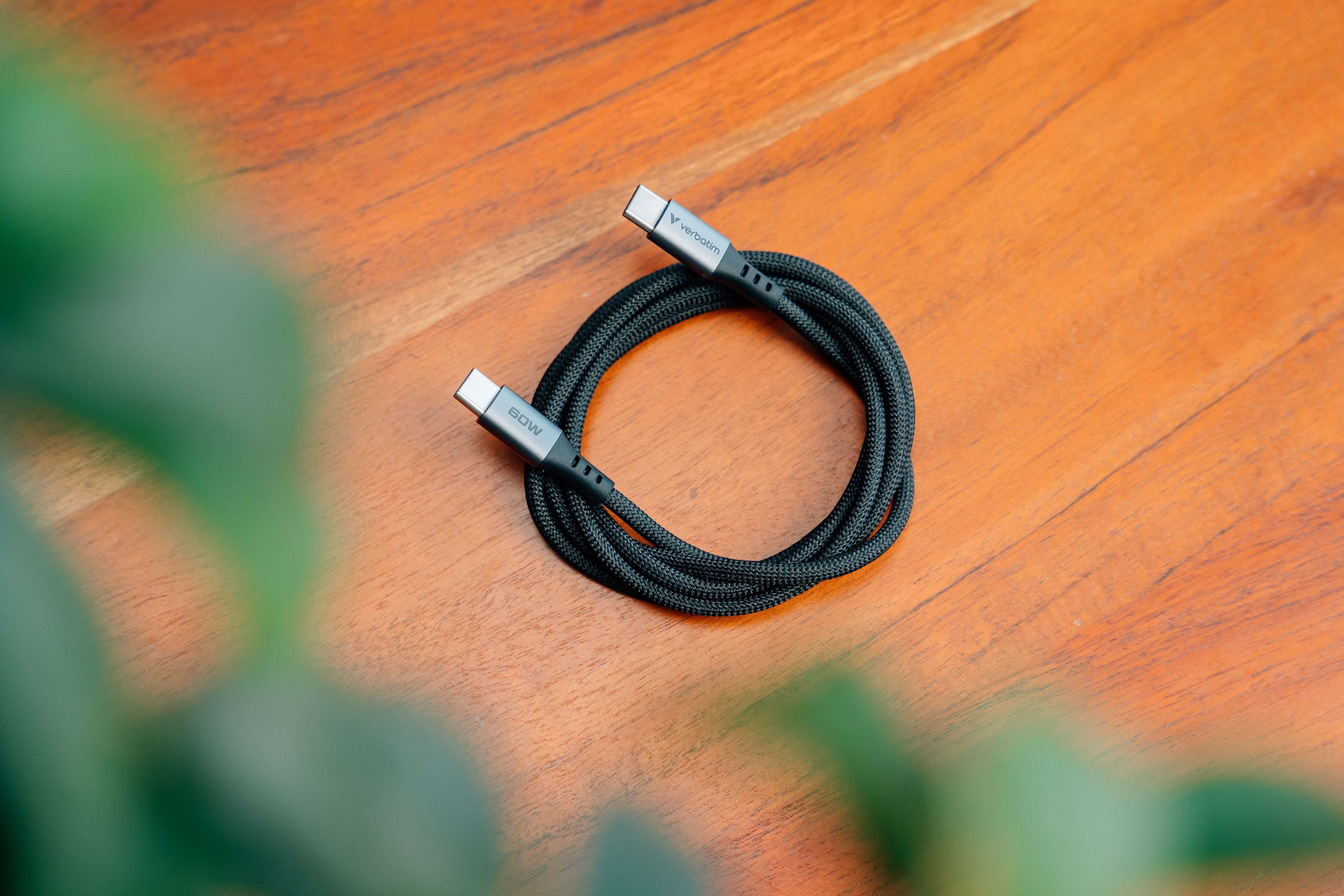 Verbatim Verbatim Sync & Charge Usb-C Auf Usb-C-Kabel 60w 120 Cm