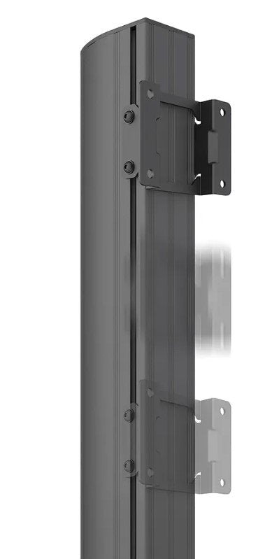 Mobile Videowall Floor Wheel Base For 32-65" Screen Black