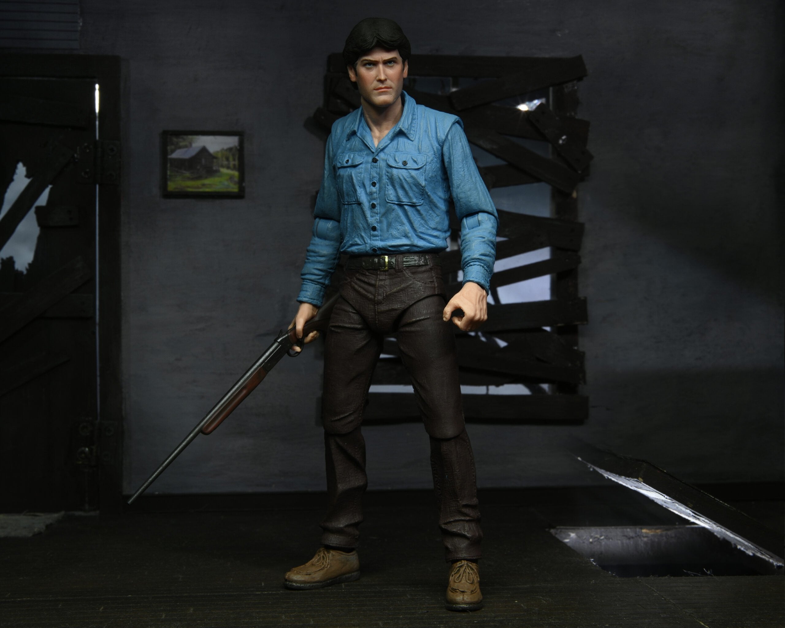 Figura Neca Evil Dead Scale Ultimate Ash 40 Aniversario 18 Cm