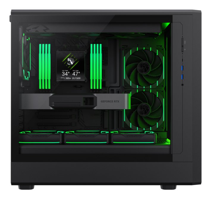 Caja Pc Gamemax Case Claw 460 Bk Atx