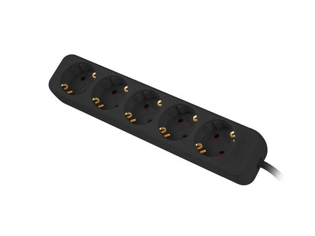 EAN 5901969429190 - Lanberg PS0-05F-0150-BK base múltiple 1,5 m 5 salidas AC Interior Negro imagen 4