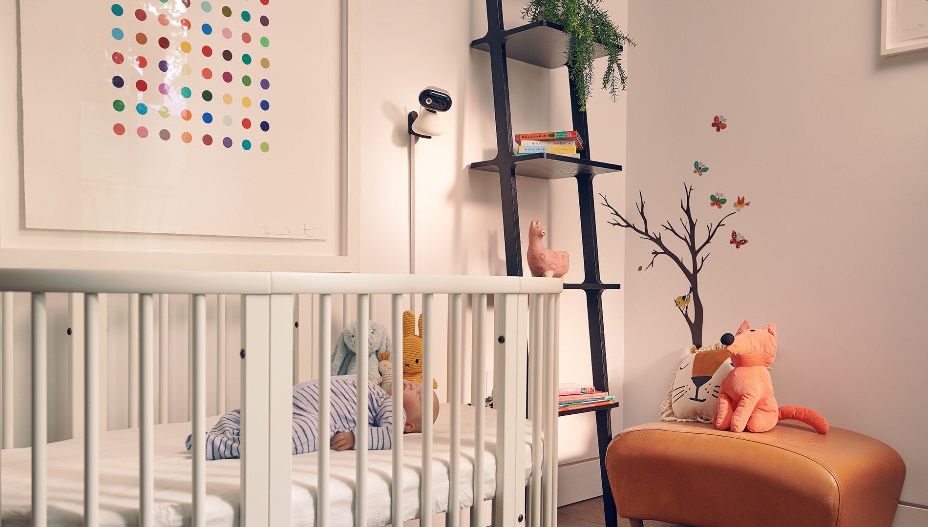 Monitor Para Bebés Con Video Motorola Pip1200 2.8", Blanco Negro