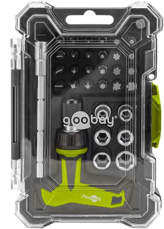 Juego De Destornilladores Con 30 Puntas
Juego De Herramientas Para Atornillar, Montar Y Hacer Bricolaje