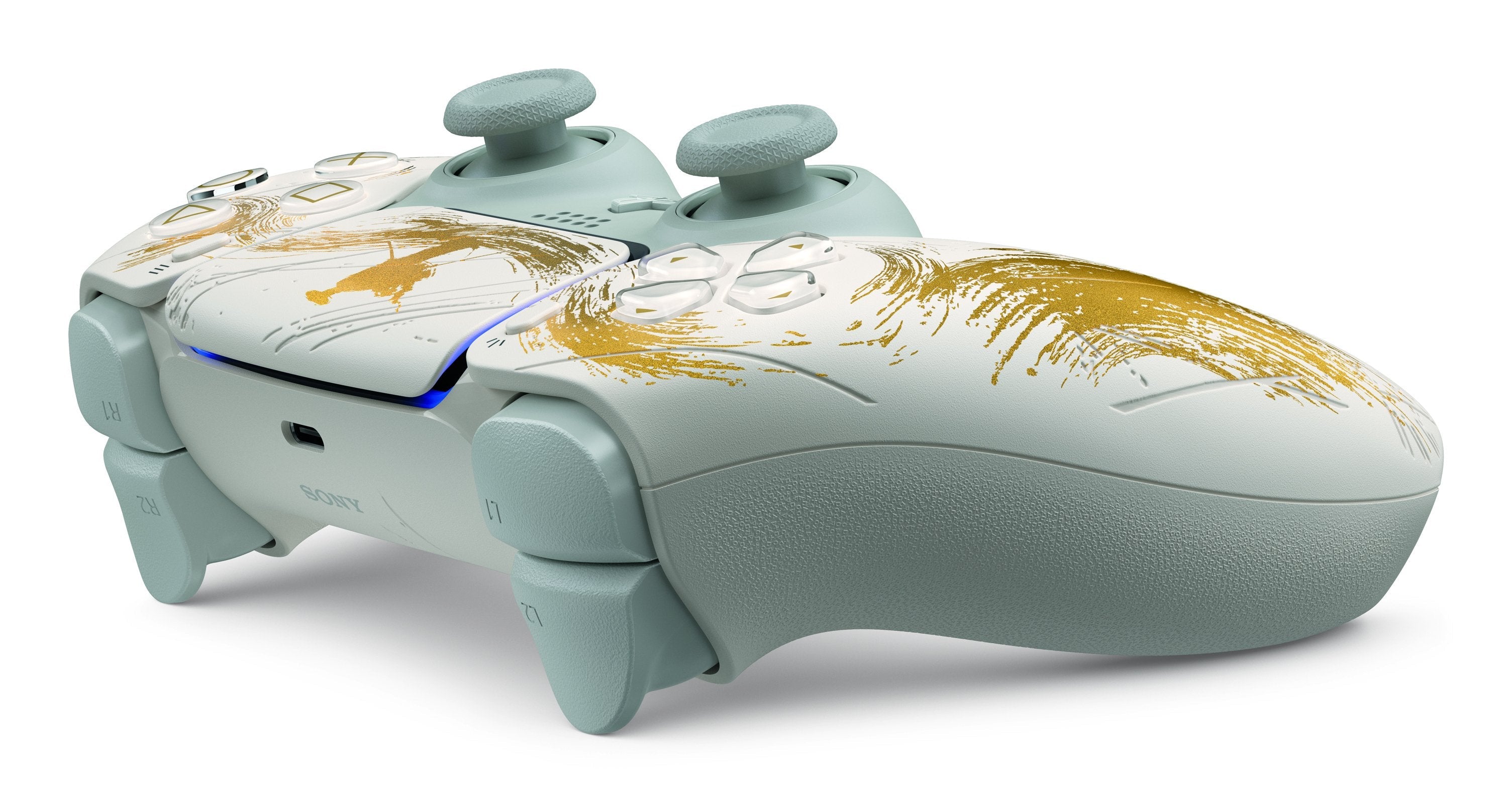 Sony Dualsense Ghost Of Yotei Limited Edition Oro, Blanco Bluetooth/Usb Gamepad Analógico/Digital Playstation 5