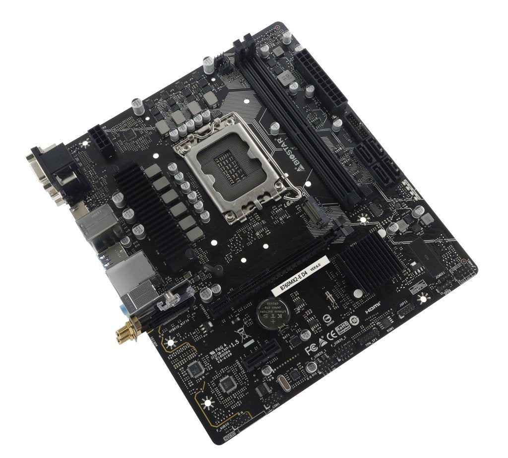 EAN 4712960686847 - Biostar B760MX2-E D4 placa base Intel B760 LGA 1700 micro ATX imagen 3