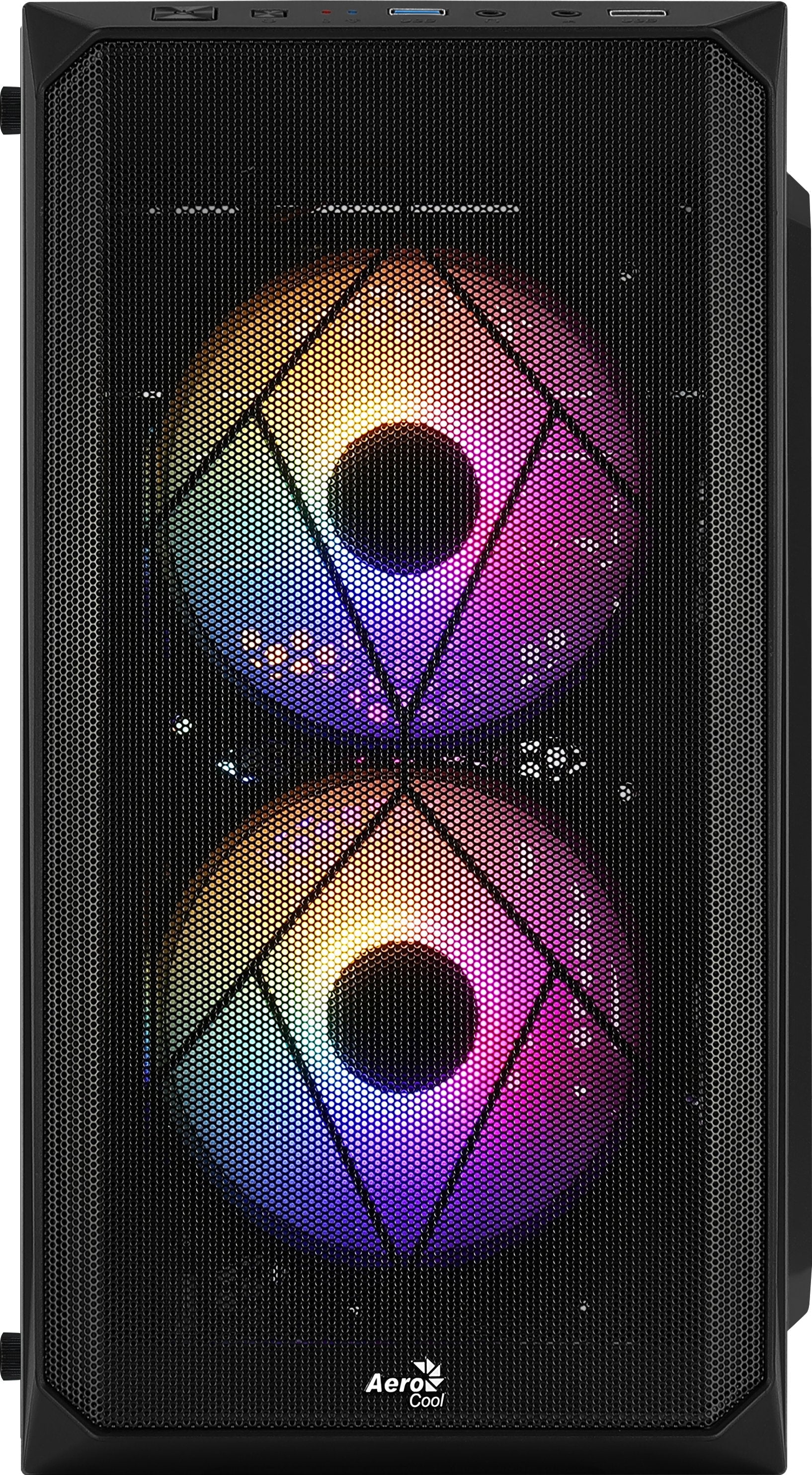 EAN 4710562759389 - Aerocool CS107V2 carcasa de ordenador Mini Tower Negro imagen 4