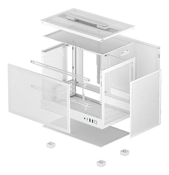 EAN 6933412774006 - DeepCool CH160 MESH WH Blanco imagen 4