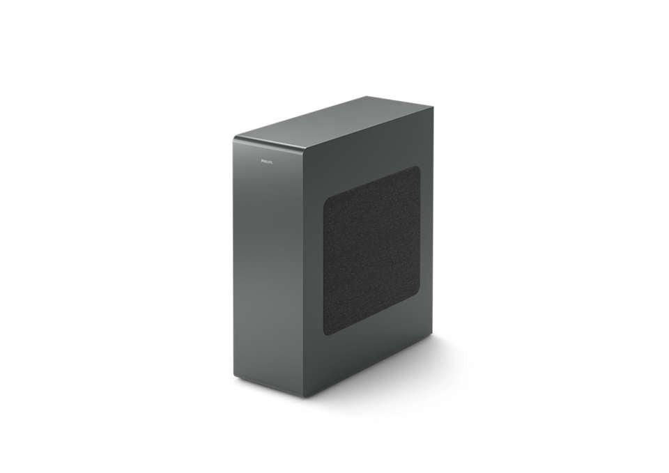 EAN 4895229128255 - Philips TAB8507B/10 altavoz soundbar Antracita 3.1 canales 600 W imagen 8