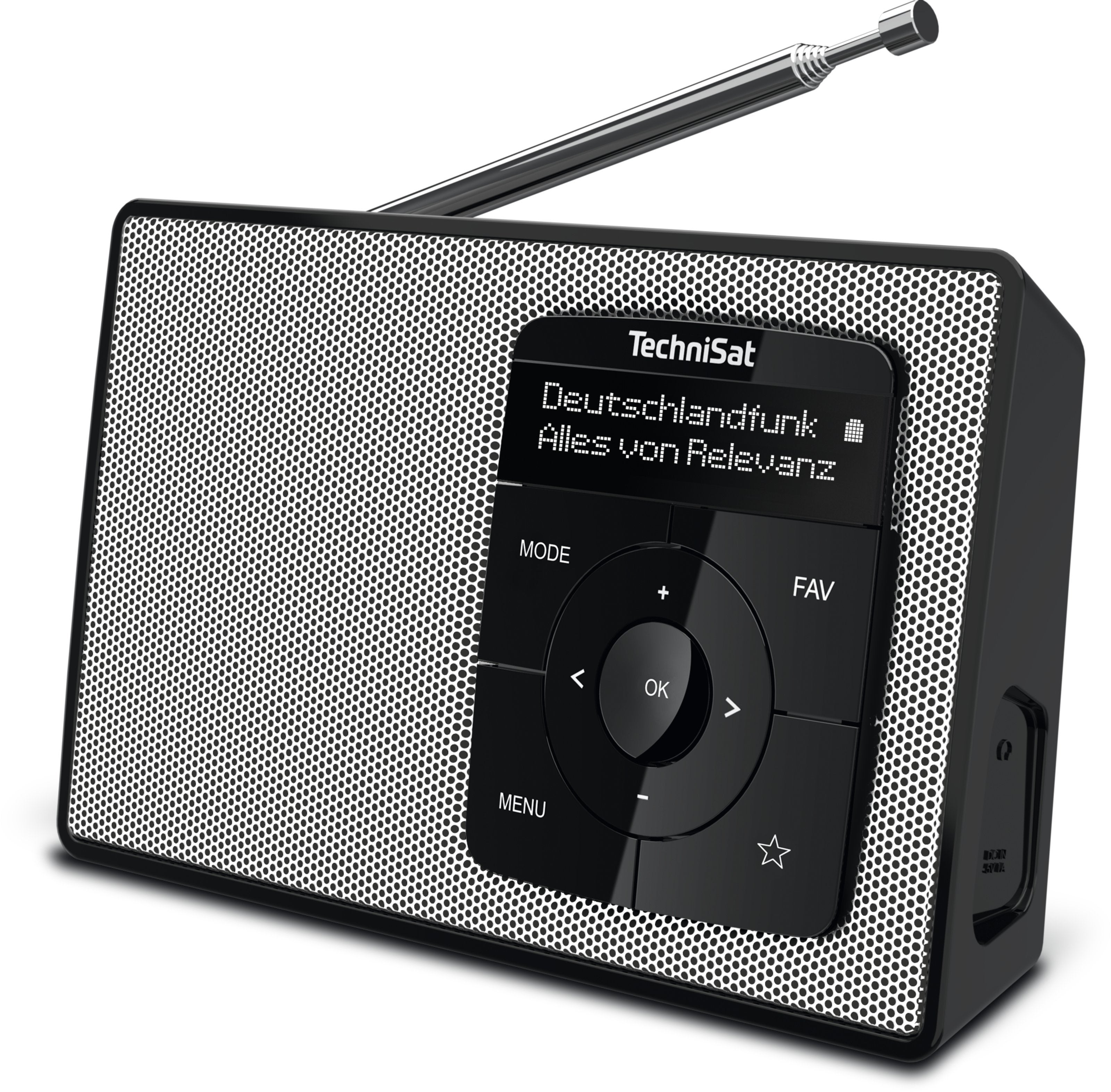 Technisat Digitradio 2 Dab+ Radio Schwarz/Weiá