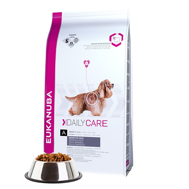 Eukanuba Daily Care Adult Sensitive Skin - Alimento Seco Para Perros - 2,3kg