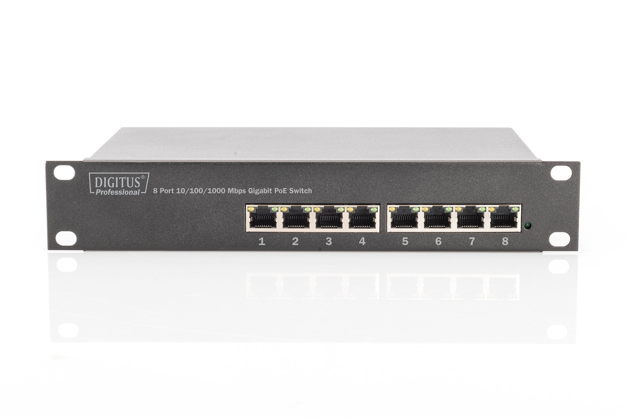 EAN 4016032509745 - Digitus DN-95317-1 switch No administrado Gigabit Ethernet (10/100/1000) Energía sobre Ethernet (PoE) Gri imagen 3