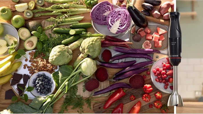 EAN 4242005426591 - Bosch Serie 4 MSM4B6V2 licuadora 1,2 L Batidora de inmersión 1000 W Negro imagen 10