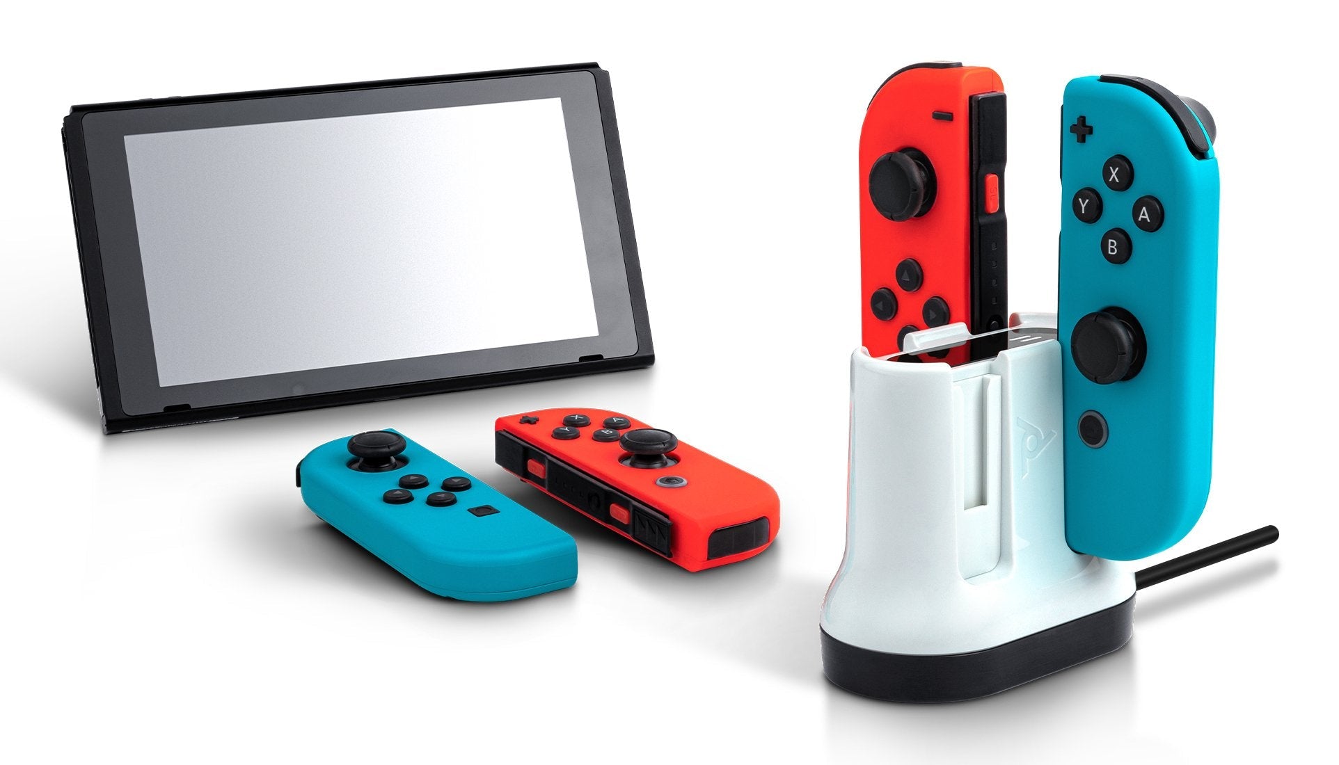 Pdp Ladestation 4 Controller Schw Weiss Für Nintendo Switch