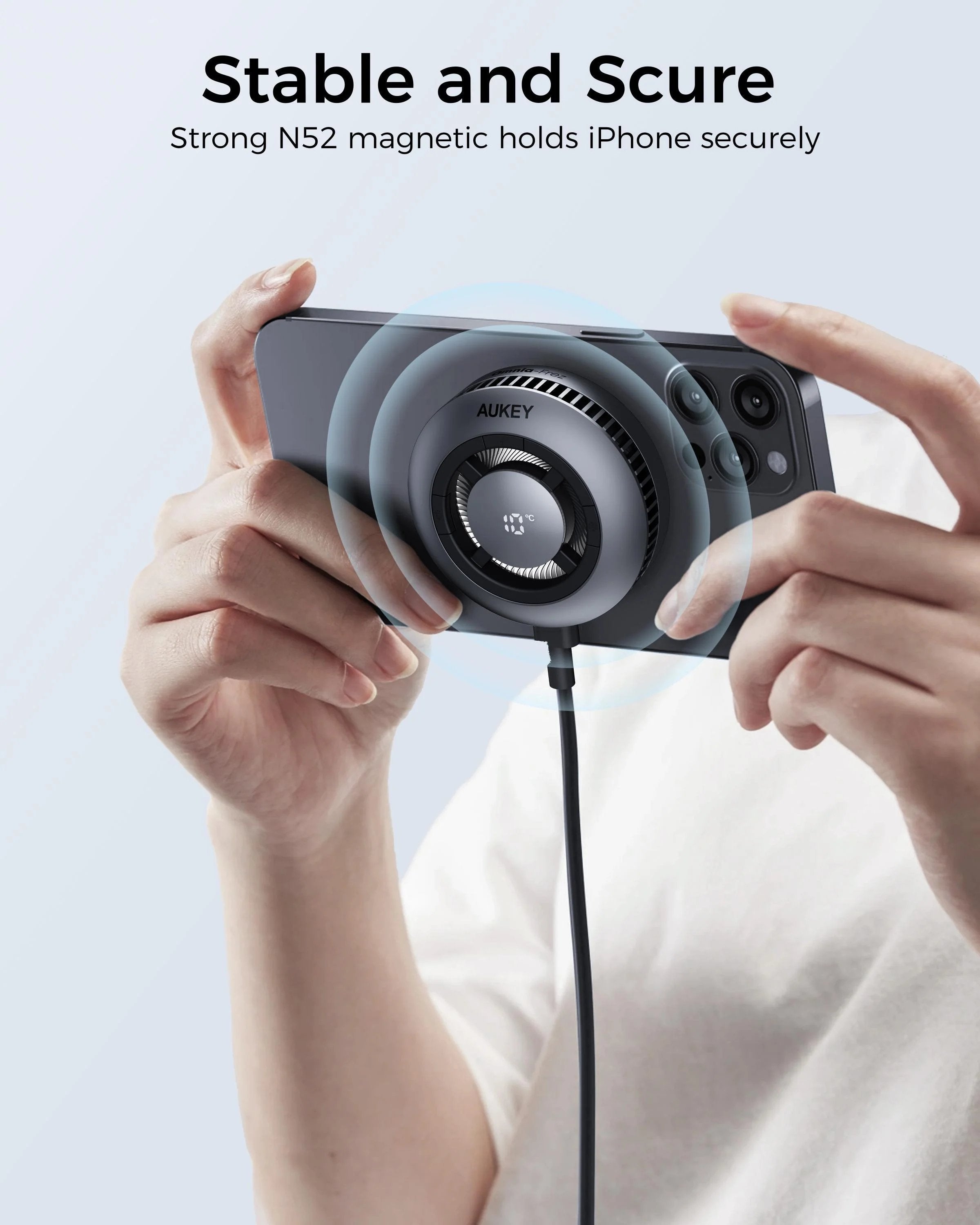 EAN 0689323788361 - AUKEY LC-G10 cargador de dispositivo móvil Teléfono móvil Corriente alterna Interior imagen 4