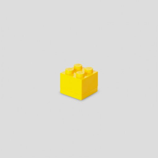 Caja De Almacenamiento Room Copenhagen Lego Mini Box 4 Amarillo, 40111732