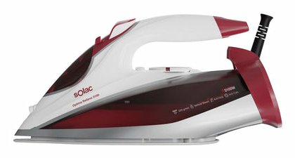 Pae Plancha Pv2040 Solac Optima Relieve 3100w Roja Y Blanca
