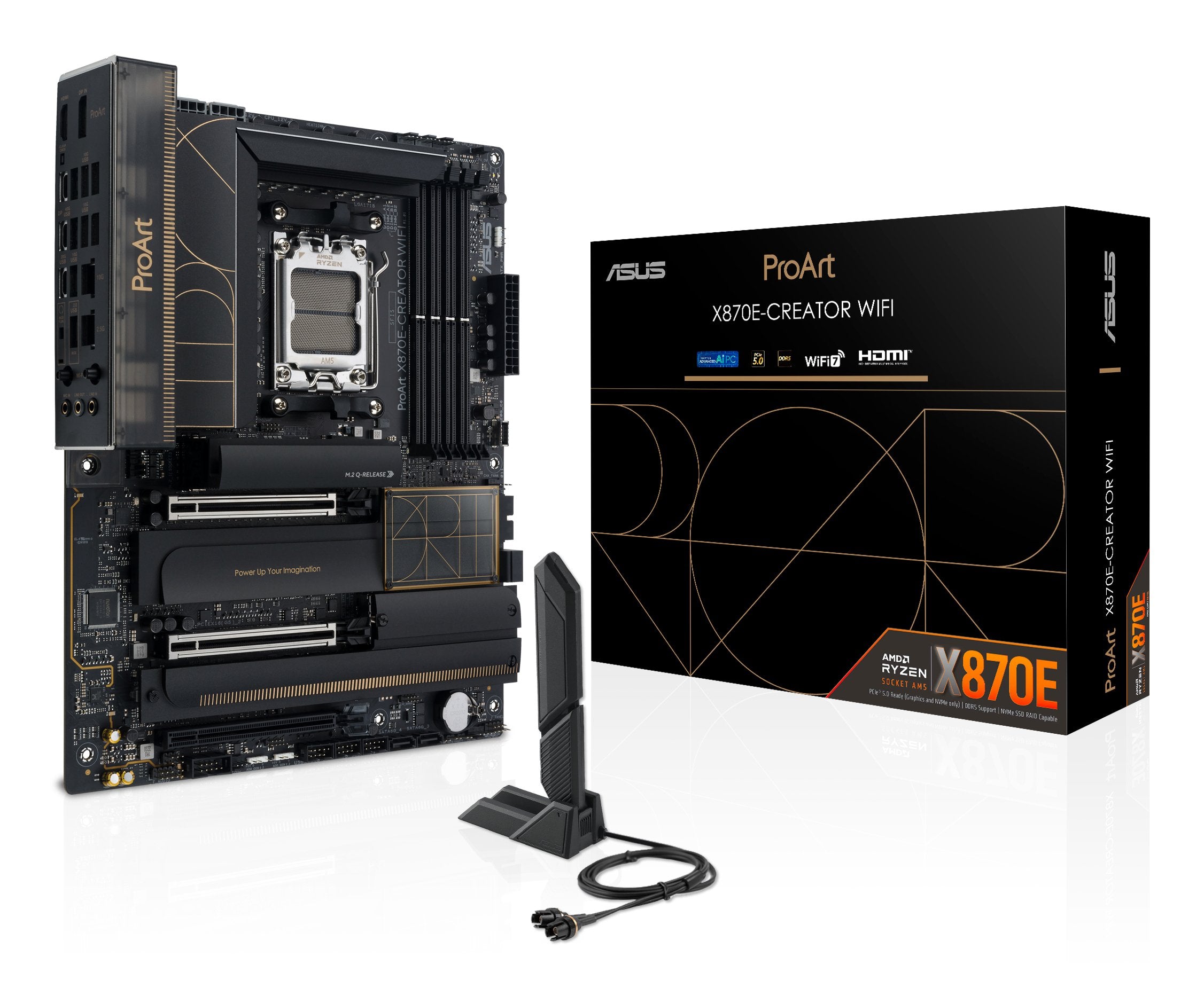 EAN 4711387730775 - ASUS ProArt X870E-CREATOR WIFI AMD X870E Zócalo AM5 ATX imagen 1