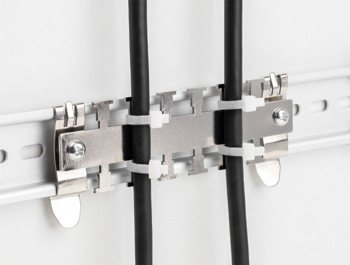 Delock Cableabfangleiste Für Hutschiene