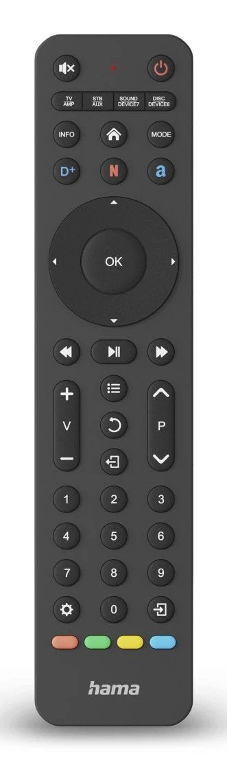 Hama Mando Tv Universal 8en1 C/Boton App (New)