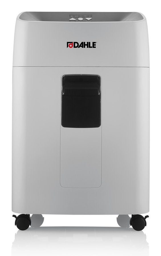 Dahle Deskside 504p Destructora De Papel Manual - Microcorte P-5 - Destruye Hasta 15 Hojas - Capacidad De La Papelera