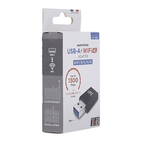 EAN 3303170098431 - T'nB ADWF1300ACN adaptador y tarjeta de red WLAN 1300 Mbit/s imagen 4