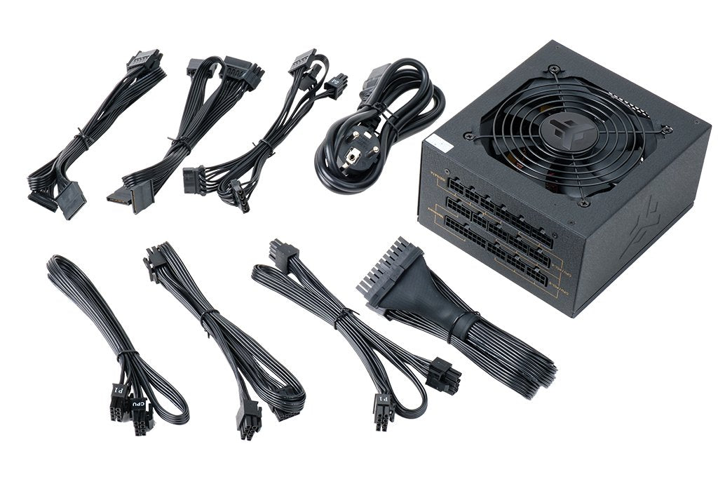 EAN 8056157881032 - itek GF650 EVO unidad de fuente de alimentación 650 W 24-pin ATX ATX Negro imagen 9