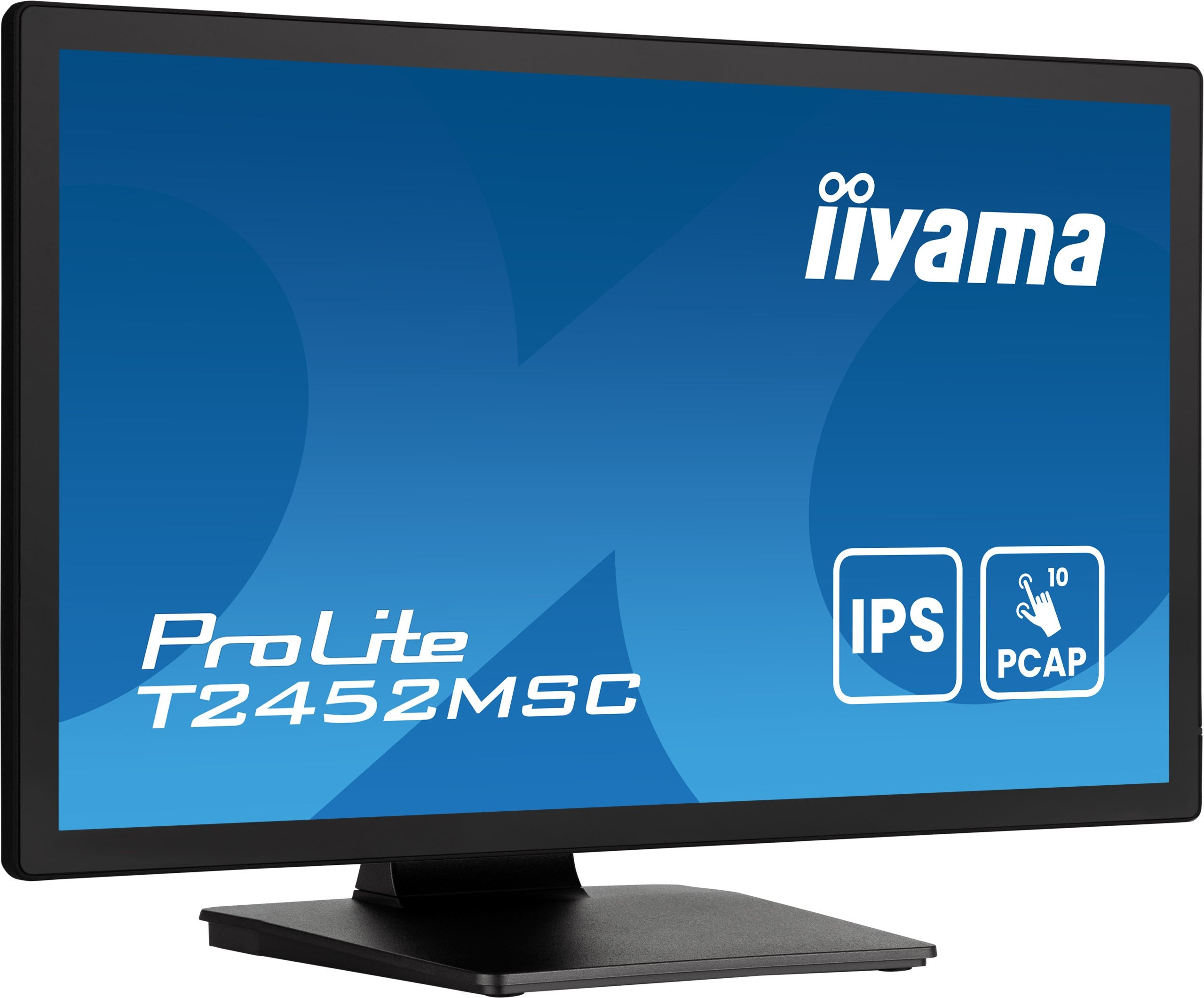 Monitor Iiyama Prolite T2452msc-B1ag (23.8") 1920 X 1080 Pixeles Full Hd Led Pantalla Táctil Negro