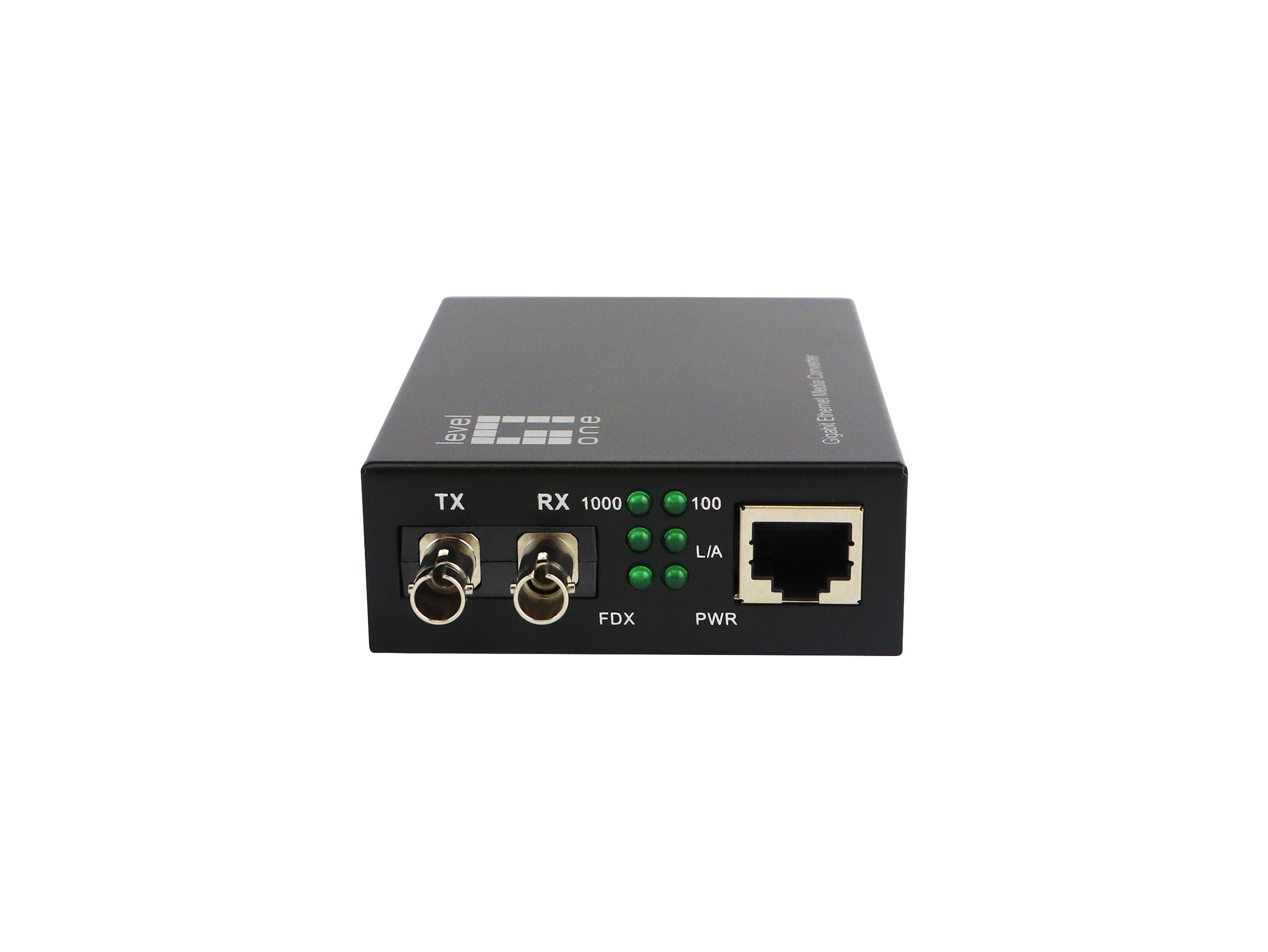Levelone Convertidor Gvt-2003 10 100 1000t> Ieee 802.3x Flow