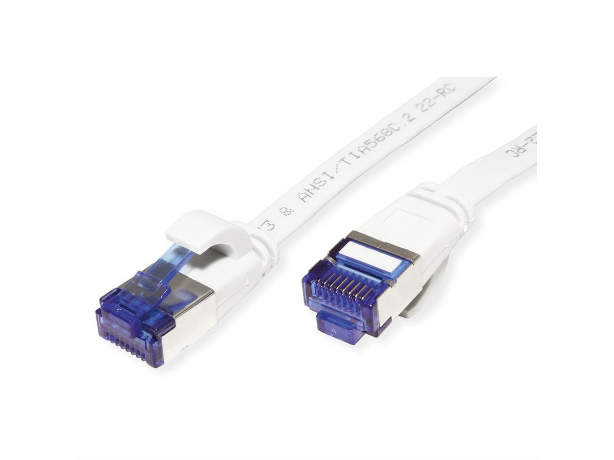 Value Cable De Red Cat.6a (Class Ea) Ftp, Extra-Flach, Wei, 1,5 M