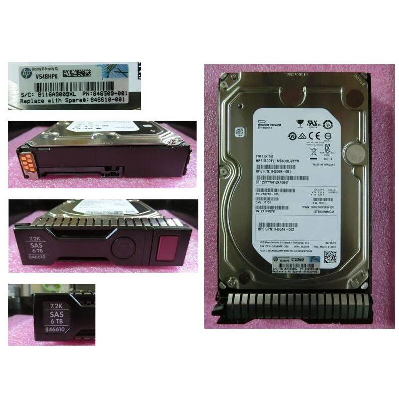 6tb Lff Sas Midline Hdd Sc - 12gb/S, 7,200 Rpm, 3.5-Inch - Warranty: 36m