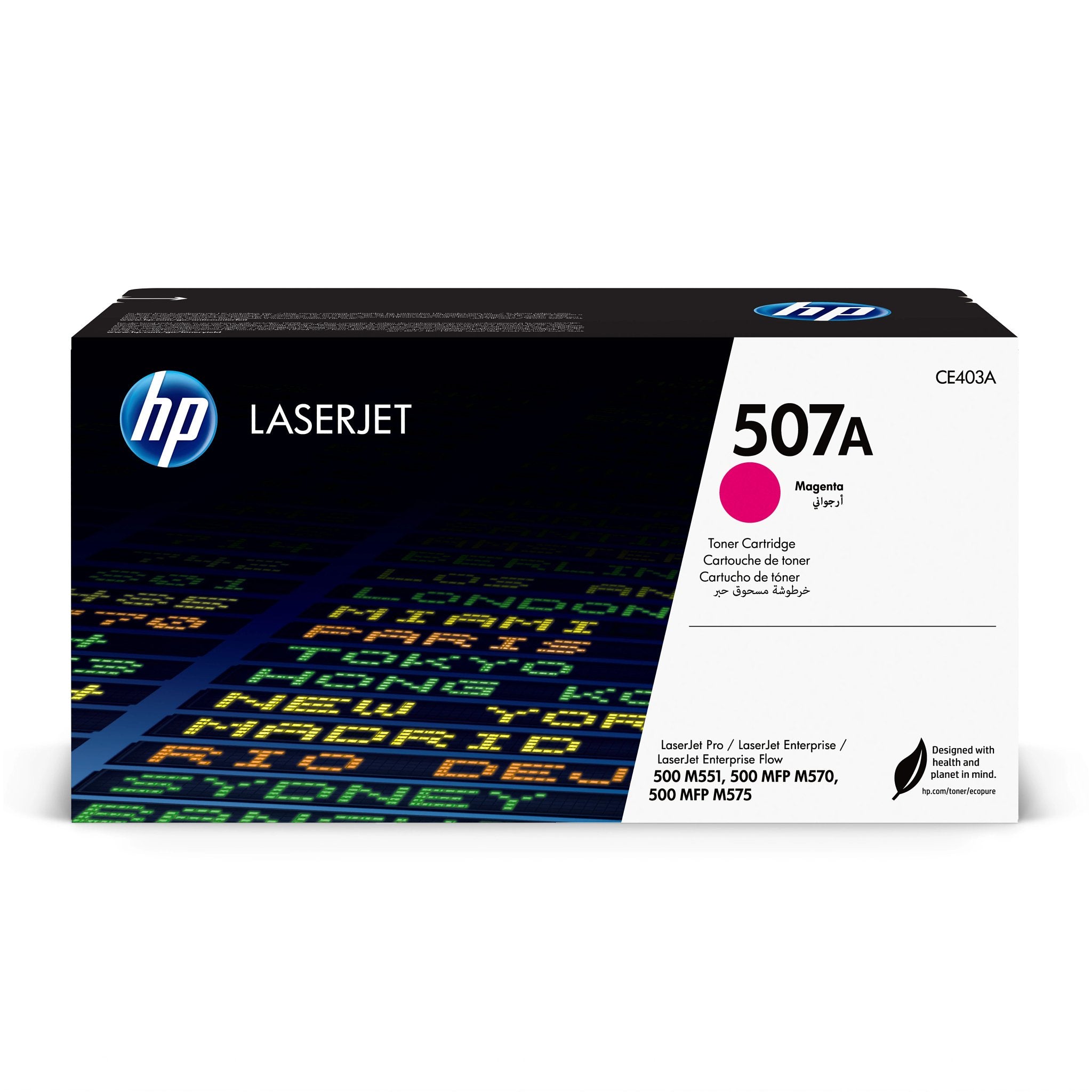 EAN 5711045594533 - HP 507A Magenta Original LaserJet Toner Cartridge cartucho de tóner 1 pieza(s) imagen 1