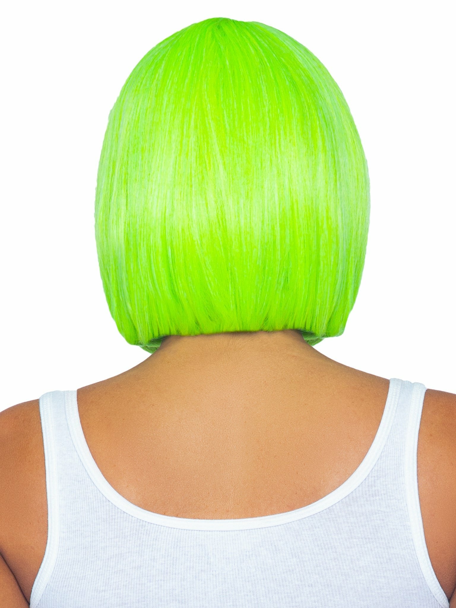 Leg Avenue - Peluca Bob Fluorescente Verde Neon