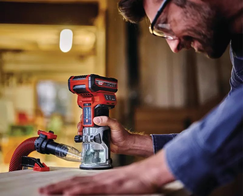 Cortabordes Inalámbrico Einhell Tp-Et 18 Li Bl - Solo, Fresadora Sin Batería Ni Cargador